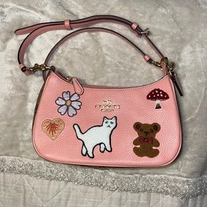 Teri Shoulder Bag With Creature Patches